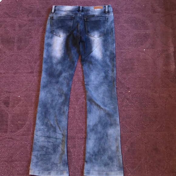Blue jeggings - Picture 2 of 3